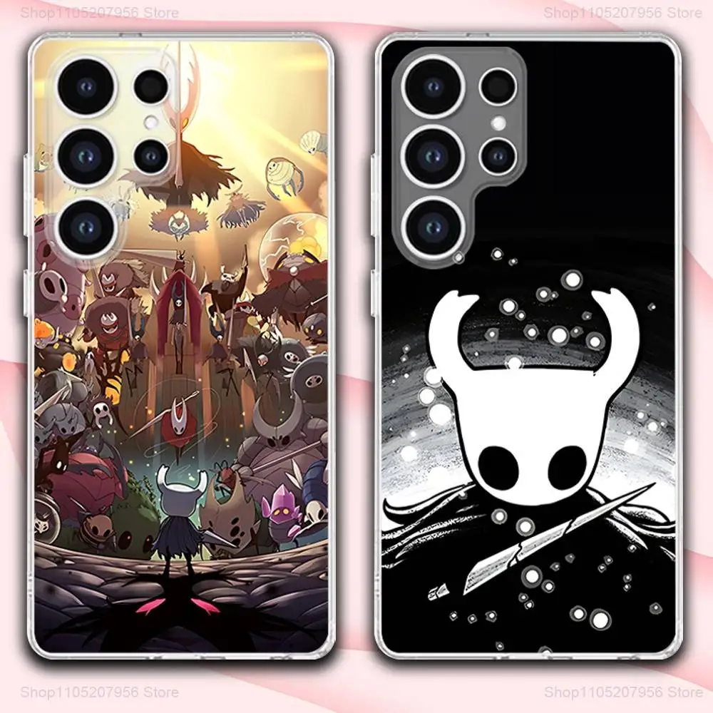 

H-Hollows Game K-Knight For Samsung A30,71,51,S9,10,20,Ultra,FE,Lite,S21,22,23,24,25,PIus,Phone Case Transparent, Silicone