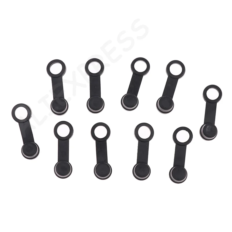 New10pcs Car Brake Pump Dust Cap Oil Drain Screw Cap Brake Caliper Screw Cover
