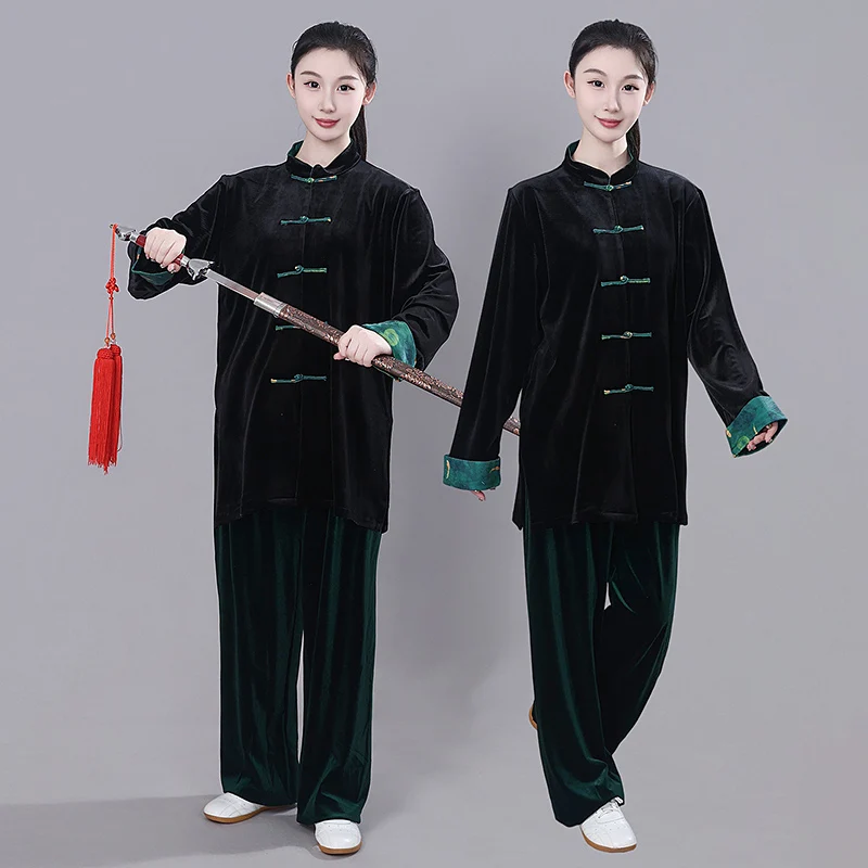 New Winter Tai Chi Suit, Thickened Chinese Style Performance & Competition Uniform, Unisex Practice Wear 6