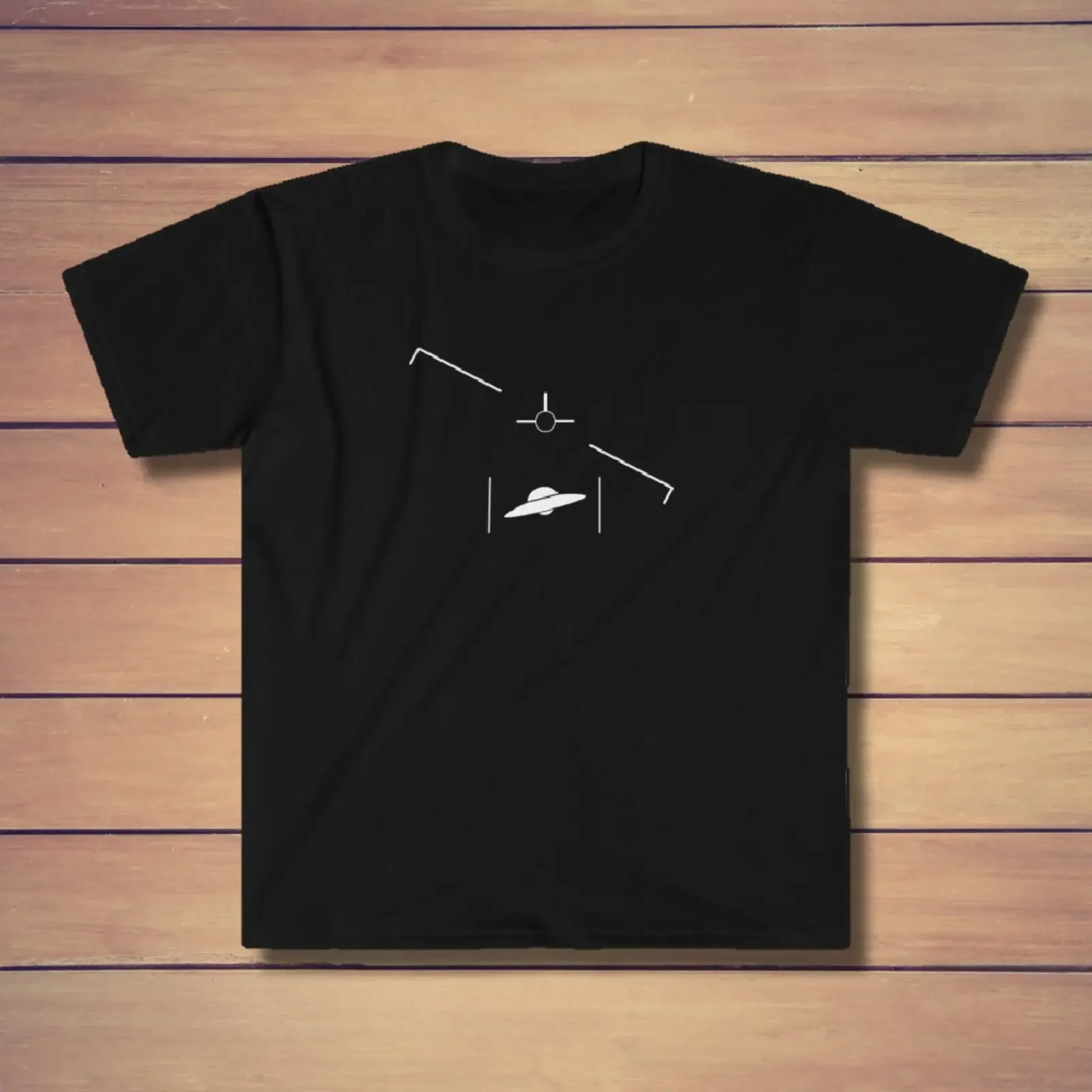 Gimbal UAP UFO T Shirt Minimalist Flying Saucer Space Geek Alien Lover Unidentified Aerial Phenomenon CIA Themed vintage