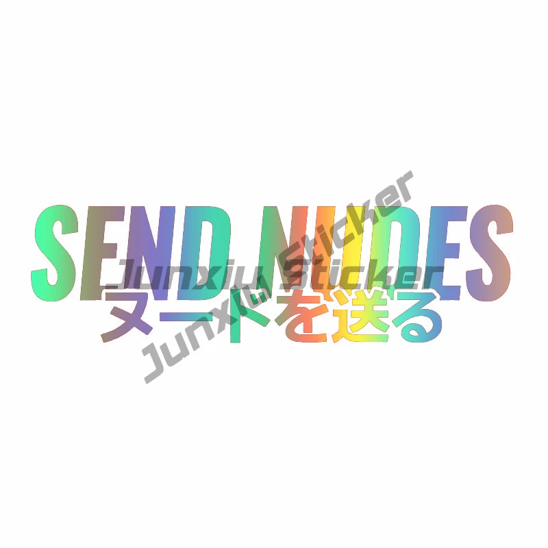 

SEND NUDES Personality JDM Car Sticker Automobiles Motorcycles Exterior Accssories Vinyl Decals