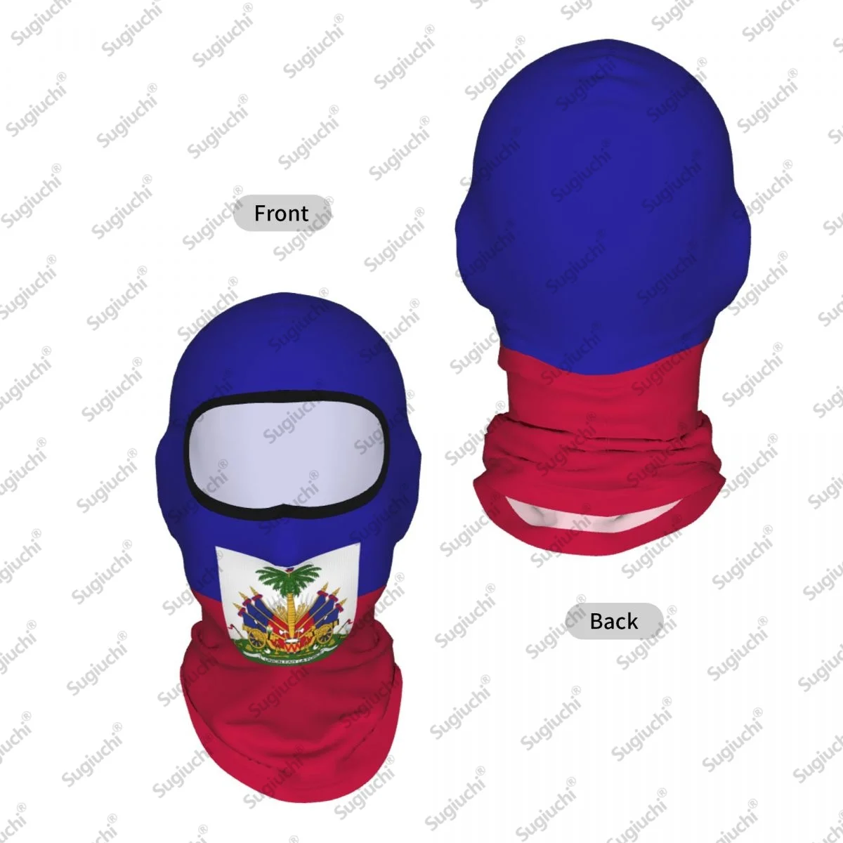 Haiti Cycling Balaclava Full Face Ski Cover sun protective scarf Windproof Breathable Anti-UV Motorcycle Helmet Liner view 2
