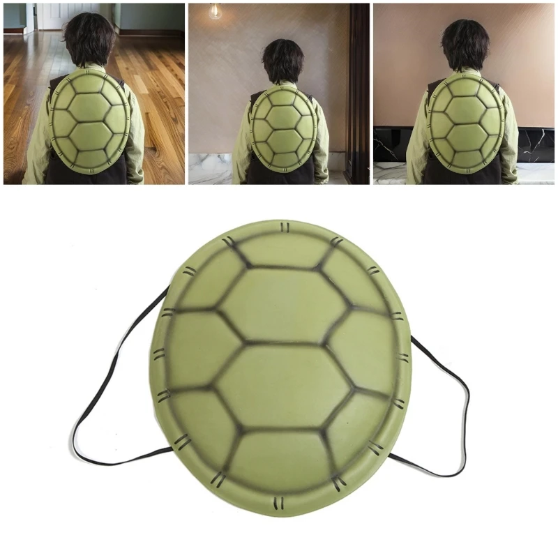 Halloween Tortois Costume Accessories Wearable EVA Tortois Shell for Kid Adult Cosplay, Theme Party, Role Play Halloween