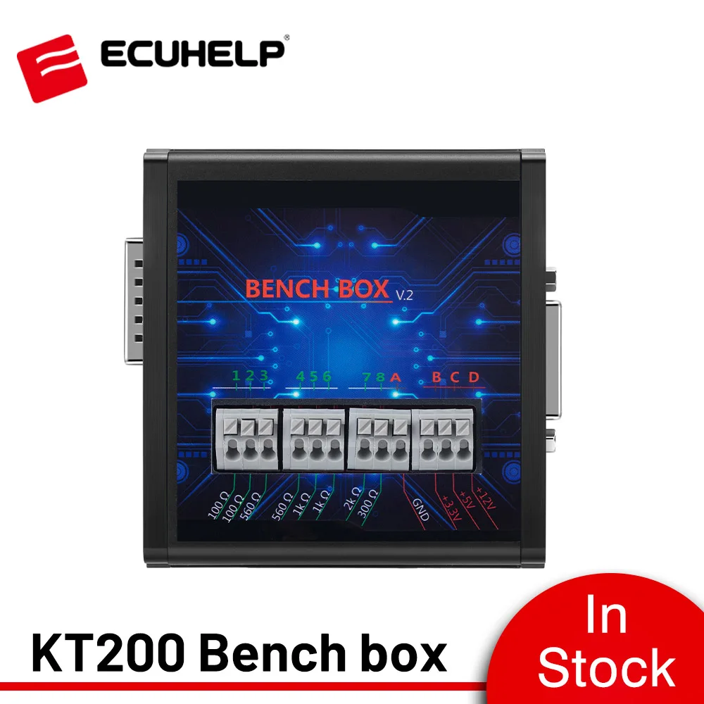 

ECUHELP KT200 KT200II Скамейка для ECUHELP KT200 KT200II Программатор ECU Автомобиль Грузовик Трактор Лодка Мотоцикл на скамейке