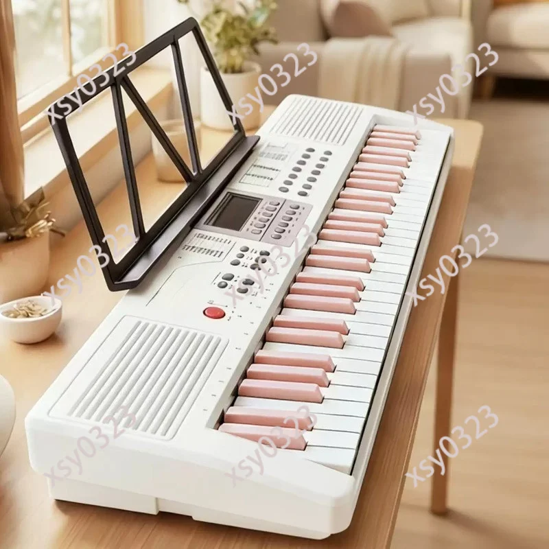 61 Key Touch Sensitive Portable Electronic Piano for Kids Adults Home Beginner Daily Practice