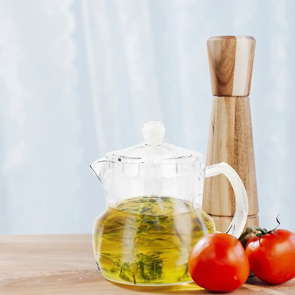 2Pcs Acrylic Honey Jar Syrup Dispenser Set No Spill Sealed Storage Container for Kitchen Home Honey Maple Syrup Jam Jelly