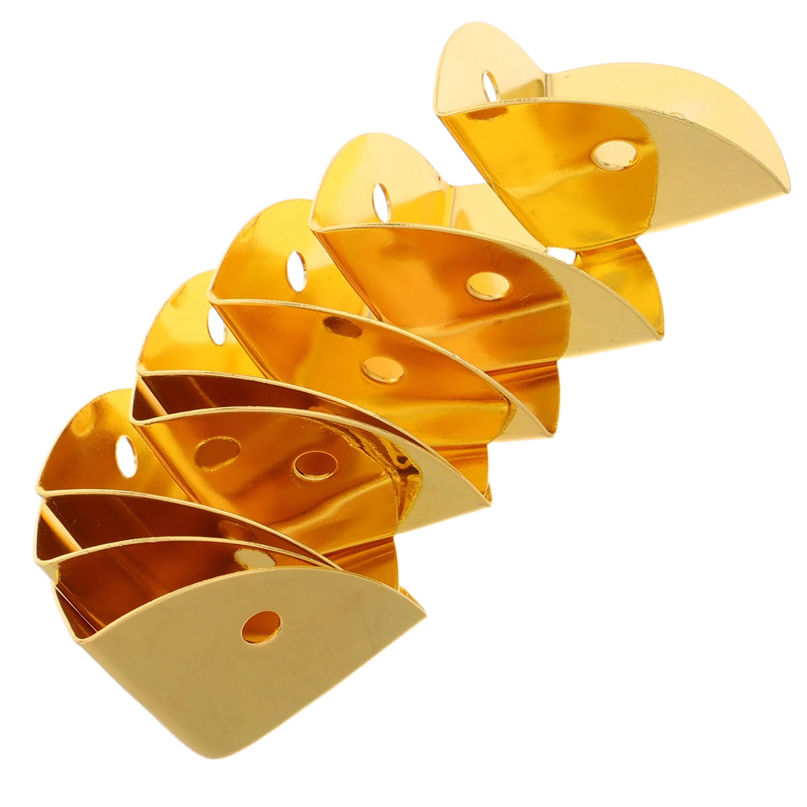 8 قطعة حماة الزوايا المعدنية لحماية حافة الصندوق 90 درجة المضادة للتصادم الحرس لخزانة المجوهرات الأثاث #2