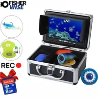 30M DVR Reocrder Fish Finder Underwater Fishing Camera 7 Inch 1000TVL IP68 Waterproof Ice/Sea/River Winter Fishing