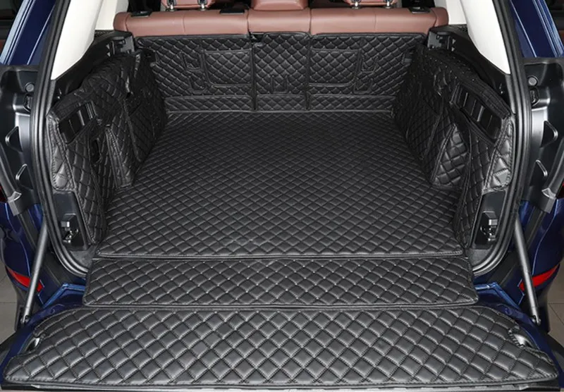 Full set car trunk mats for BMW X5 xDrive45e xDrive50e G05 2025-2020 waterproof cargo liner mat boot carpets cover for X5 2024