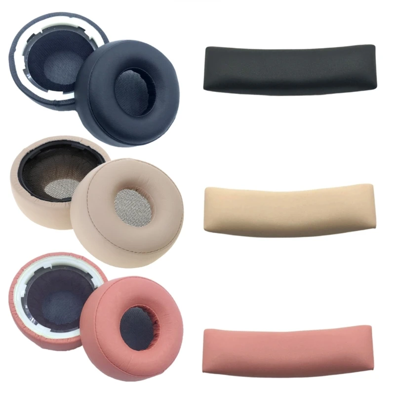 Replacement Earphones Earpads Headband for WH-H800 Headphones Ear Cushions Headsets Earcups Optional Color