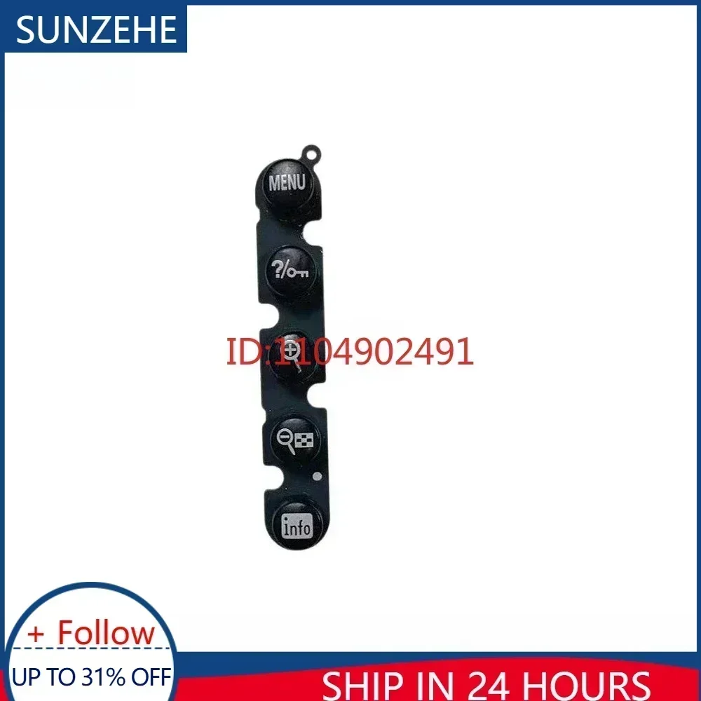 

Новая задняя крышка в сборе с резиновой кнопкой MENU для ремонта цифровой зеркальной камеры Nikon D780