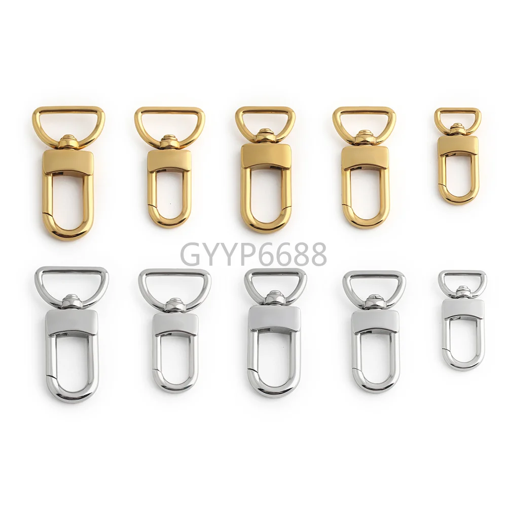 100% Stainless Steel Customize Your Design Snap Hook Bags Buckle For Handbag Clothing Sports Backpack Shoes Waterproof Swimsuit