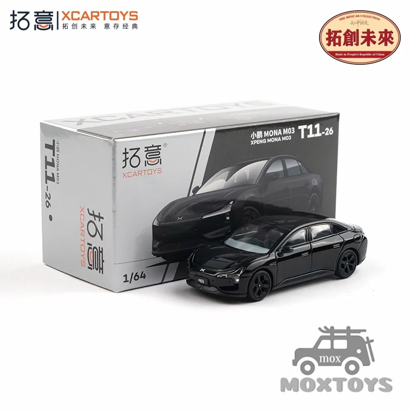 

Xcartoys 1:64 XPeng M03 Black T11-26 Литая под давлением модель автомобиля в подарок