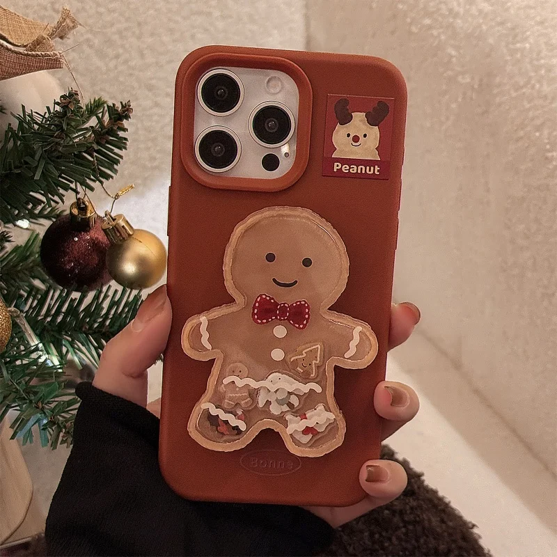 الكورية الكرتون الزنجبيل رجل قبضة توك Griptok حامل هاتف حامل دعم آيفون 15 سامسونج العالمي Accessoriess حامل
