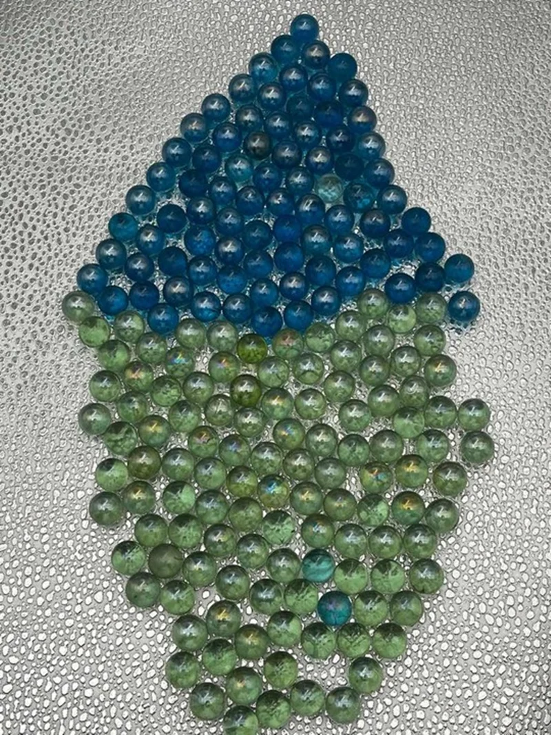 50/100PCS 14MM Solid Color Glass Marbles Home Decoration Balls For Boys Casual Stress Relief Parent-Child Interactive Toy