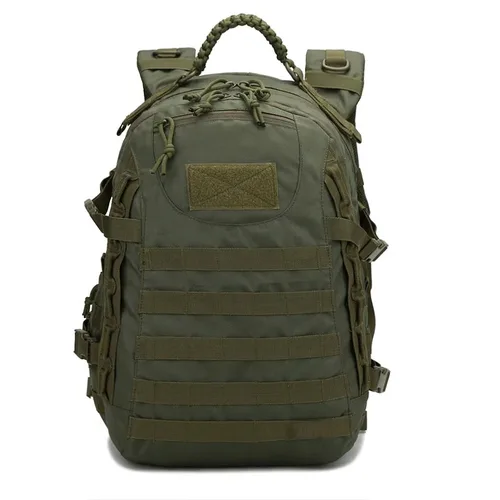 Imagen 2 del producto Mochila al aire libre de 35L, mochila impermeable de camuflaje para acampar y senderismo, bolsa deportiva grande resistente al desgaste