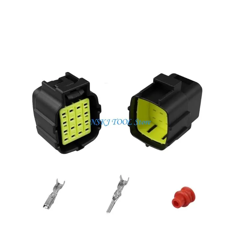 L8RC Plastic Multiple Pin Waterproof Connector for Car Boats Outdoor Electrical Wirin