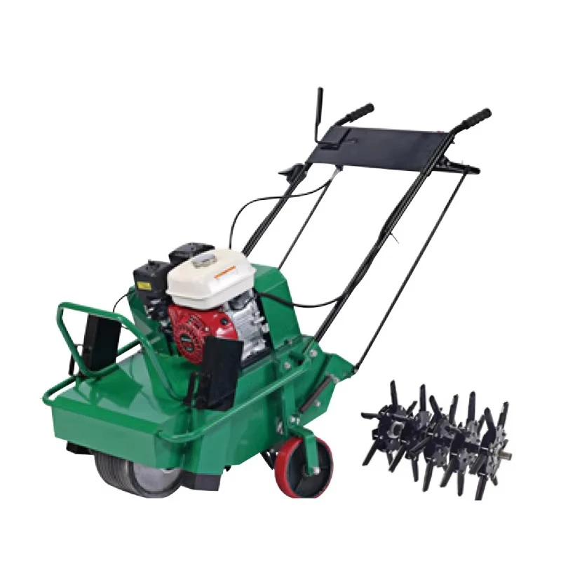 

Gas multi-tool garden machinery aerator grass drainage hollow diced grass lawn aerator