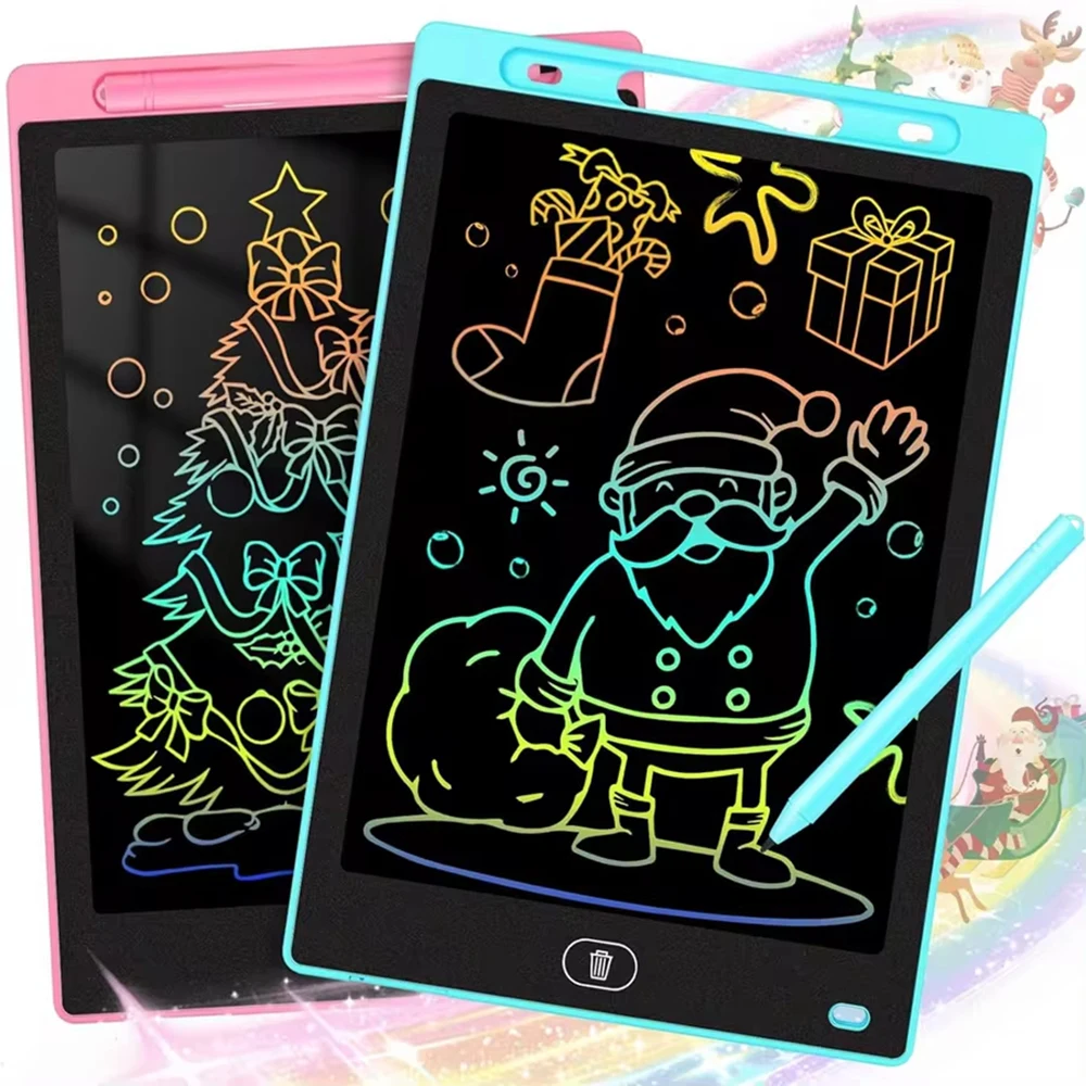 8.5 Inch Color LCD Screen Electronic Drawing Board For Kids Writing Tablet Handwriting Pad Painting Tool Toys For Children Gifts