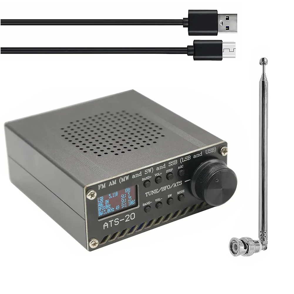 

Portable Radio Receiver Portable All Si4732 Radio Receiver All Si Audio B ANDwidth Filter B AND Receiver FM Stereo