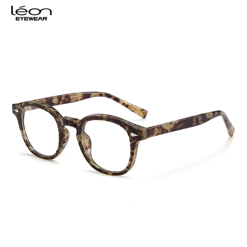

Vintage Round Reading Glasses Anti Blue Light Myopia Hyperopia Eyewear Photochromic Progressive Prescription Optical Eyeglasses
