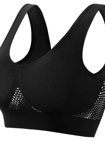 Beautiful Back Sports Bra Shockproof Running Fitness Anti-sagging Upper Collection Soft Support High-strength Women's Yoga Vest