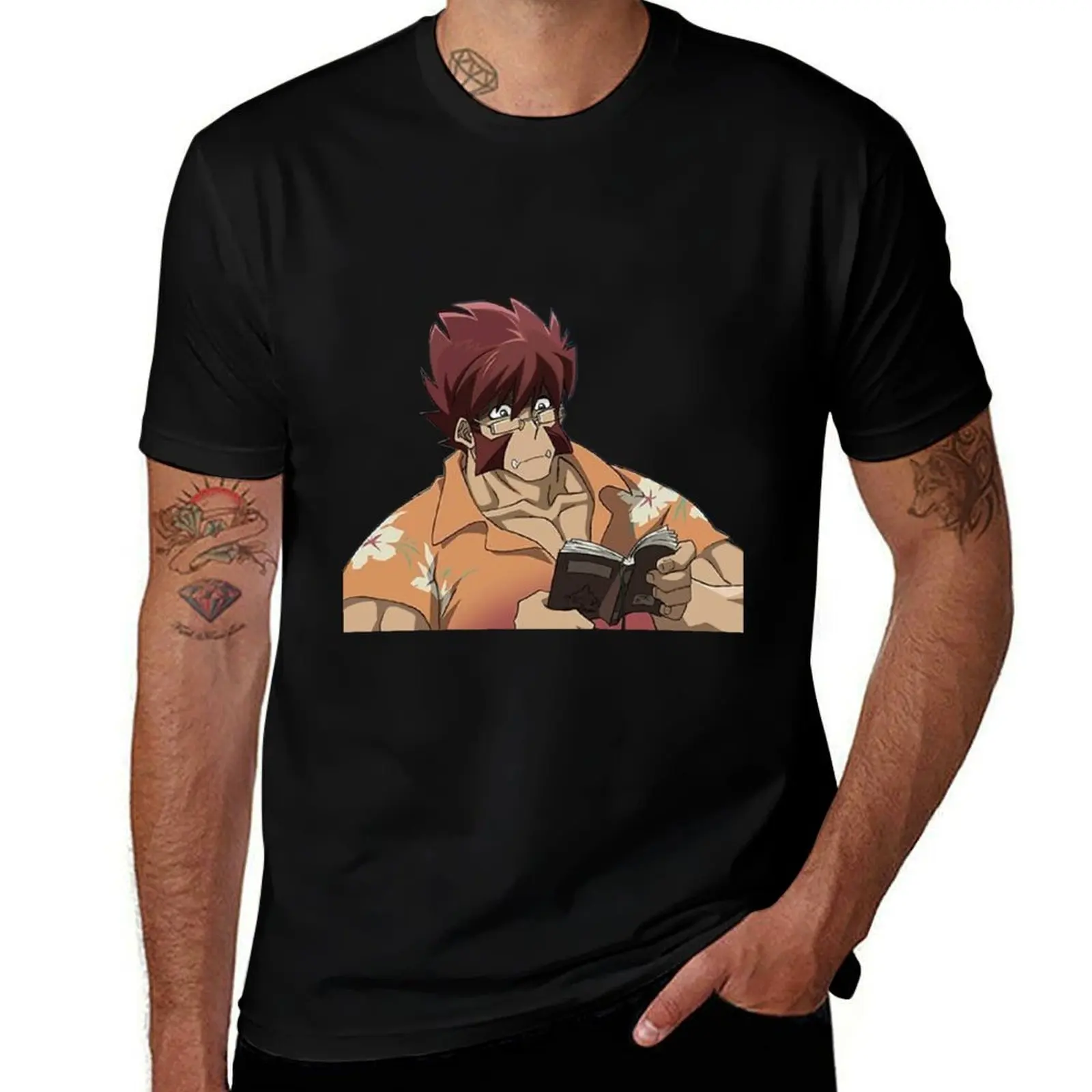 

Klaus Von Reinherz (Kekkai Sensen) T-Shirt All Match Print Short Sleeve Top