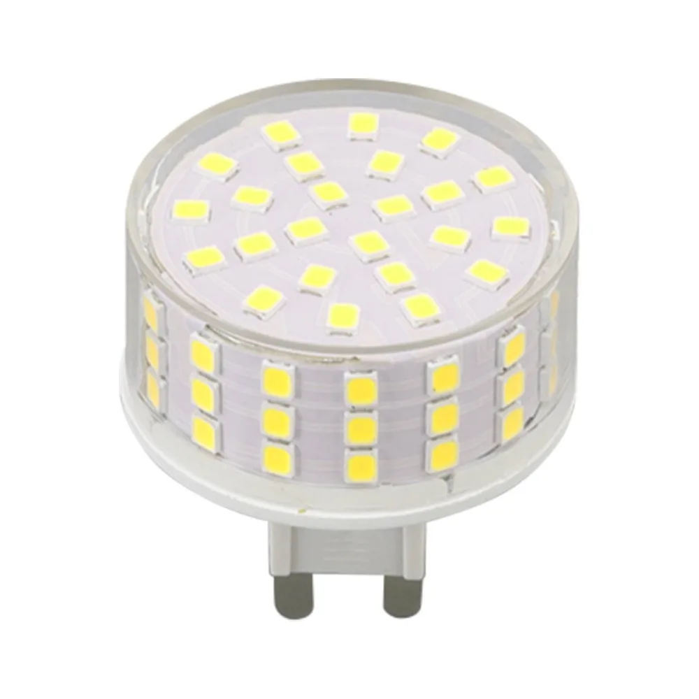 New Plastic G9 LED Bulb Cool White Flicker Free LED Lamp Compact LED Light Source G9 Light Bulb Light Fixture Replacement