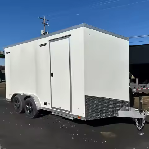 Portable Outdoor Kitchen Food Truck Trailer Cart Mobile Snack Bar Ice Cream Truck Tent Caravan for Camping And Catering