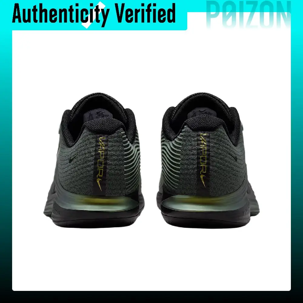 Nike Vapor 12 Tennis Shoes Men's Low-top Camouflage Green/Metallic Gold/Black/Pure Platinum IM3793-300 - view 6