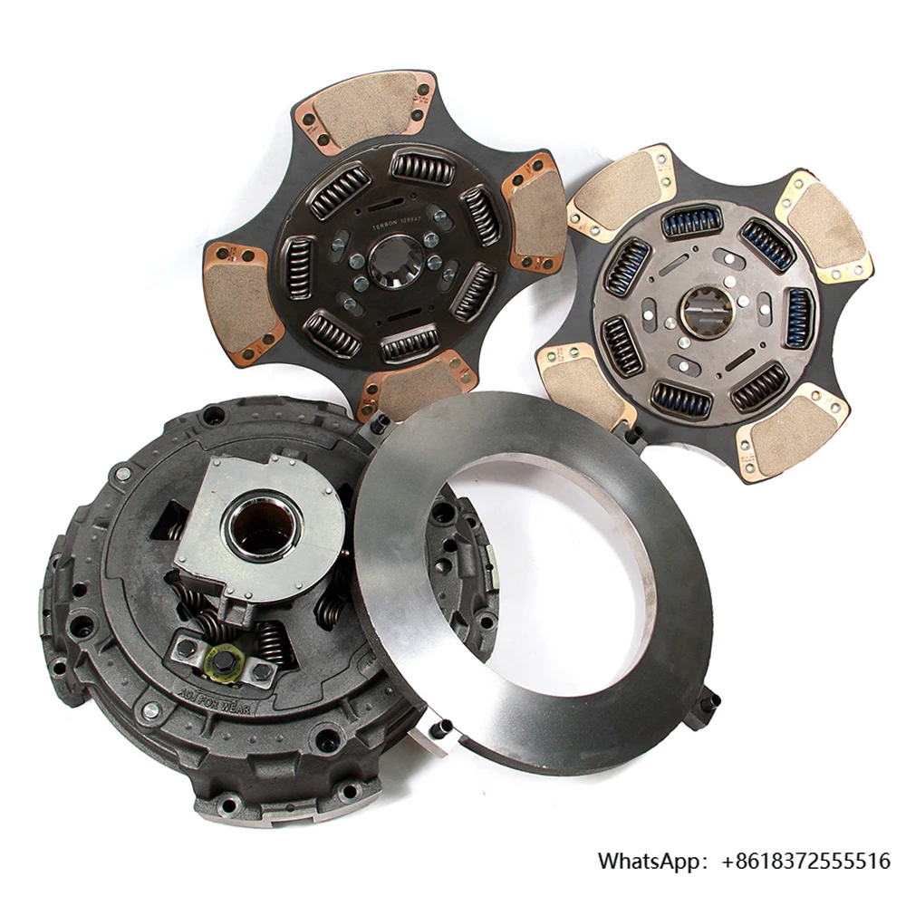 

15 1/2" X 10T X 2" Clutch Assembly Pull Type Manual Adjust Clutch Kit 108925-82/108925-82 for Truck
