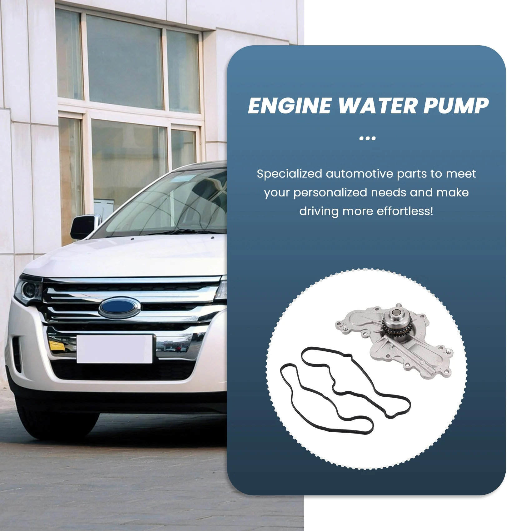 

Water Pump 252-955 AA5Z8501C For Ford Explorer Flex Taurus Edge For Lincoln MKS MKT MKX 3.5L 3.7L