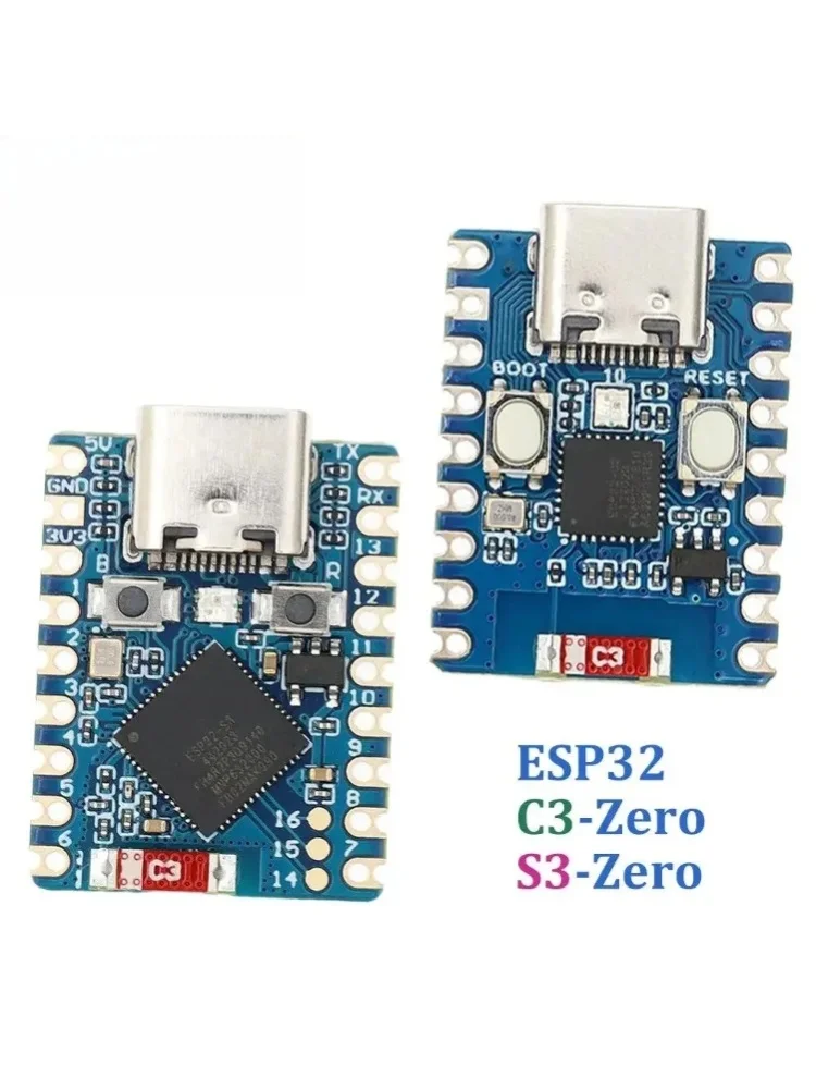 ESP32-S3-Zero ESP32-C3-Zero Mini-Entwicklungsboard WiFi Bluetooth Ultra-kleines Format ESP32-S3-FH4R2 C3 Supermini