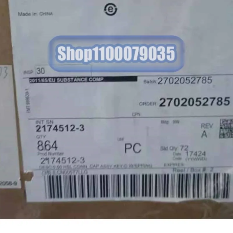 

5pcs/lot 2174512-3 2411-002-1805 284972-1 47725-6010 5-747908-2 7283-7198-70 9-1394050-1 connector new original
