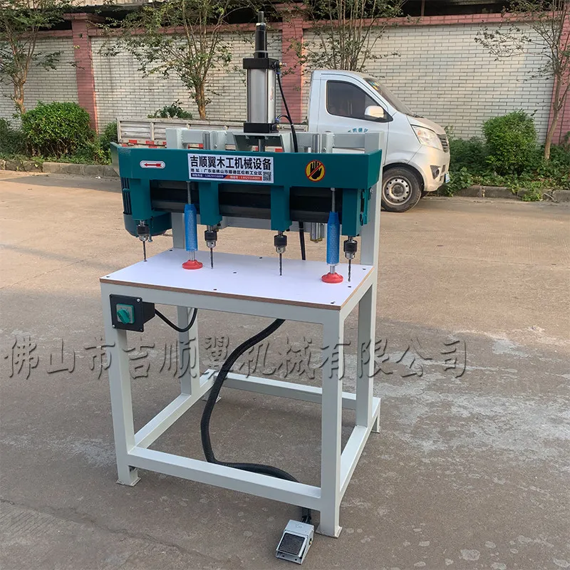 Pneumatic vertical multi-axis drilling machine machine group drilling vertical machine multi-head vertical hol