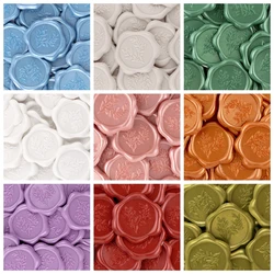 20Pcs Wax Seal Stickers Multicolor Eucalyptus Wedding Invitation Envelope Self- Adhesive Seal Stickers Perfect for Invitation
