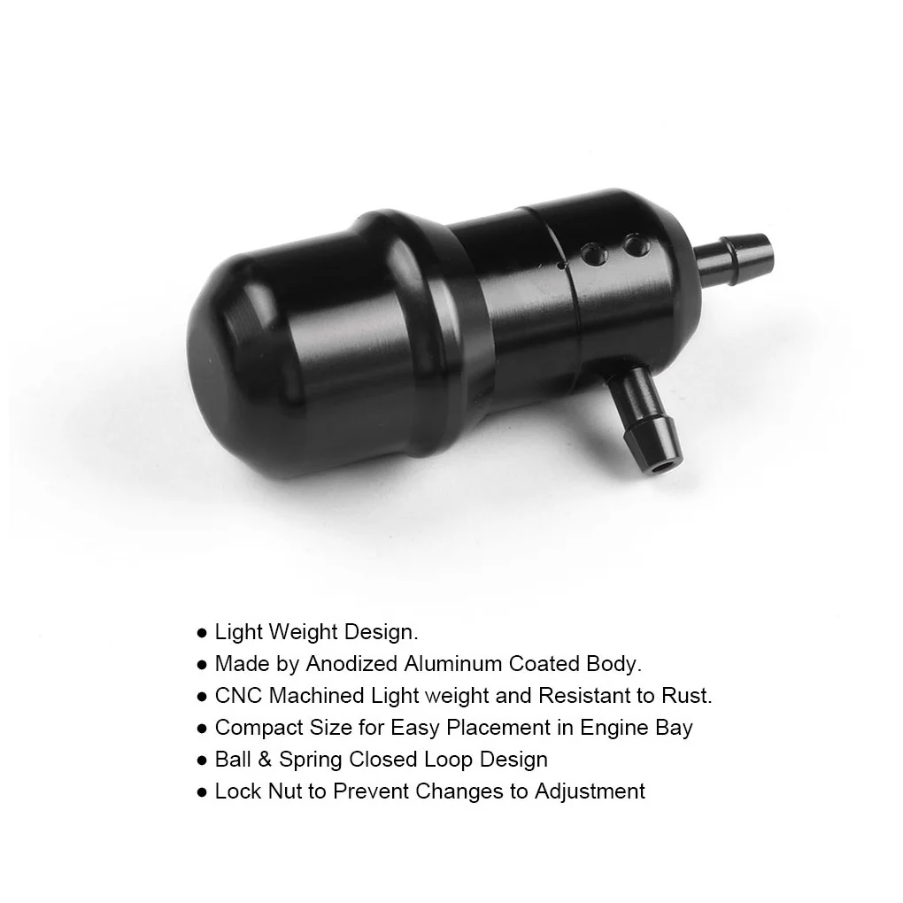 Boost Controller Car Supplies Upgraded Fittings Rustproof Pressure Valve Kit