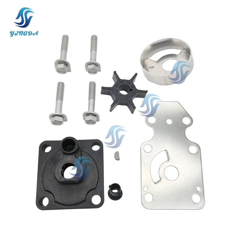 

Water Pump Repair Kit 63V-W0078-00 for Yamaha Outboard 9.9HP 15HP 20HP 4 Stroke Motor 63V-W0078-01 63V-W0078-04