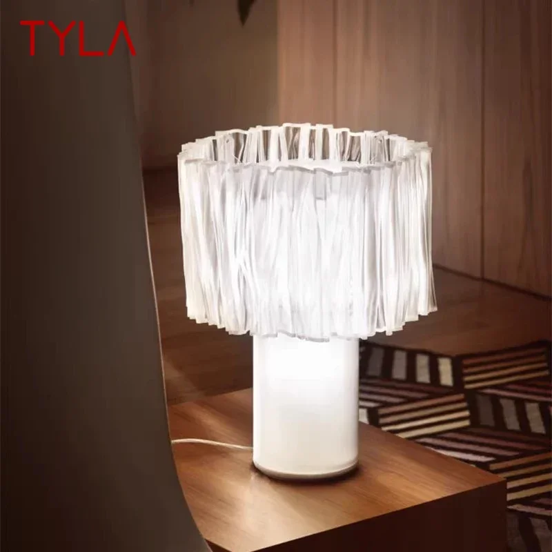 TYLA Modern Luxury Table Lamp Designer Creative Living Room Bedroom Model Room Minimalist Art Lighting Fixtures