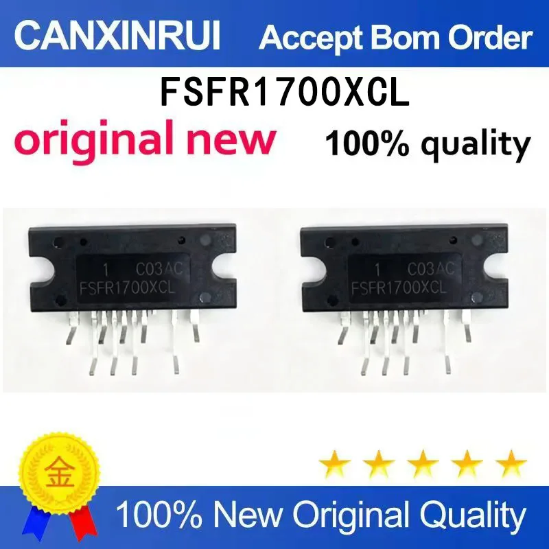 

(5-100 PCS) Brand new original FSFR1700XCL FSFR1700 ZIP-9 LCD power module (bent foot position)