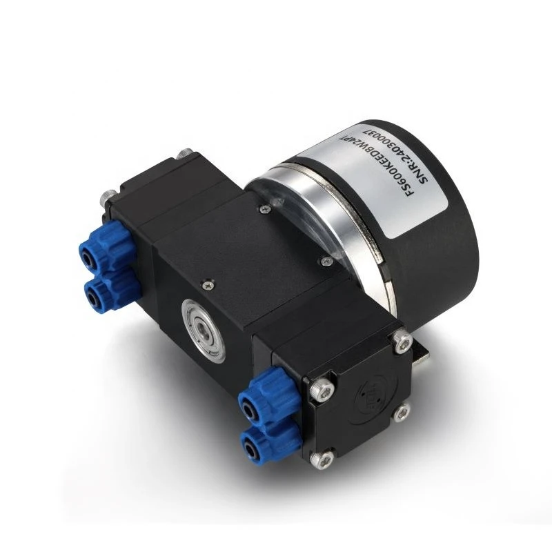 24V Dc Electric Mini Diaphragm Water Pump Oil-free Micro Diaphragm Liquid Pump with Brushless Motor