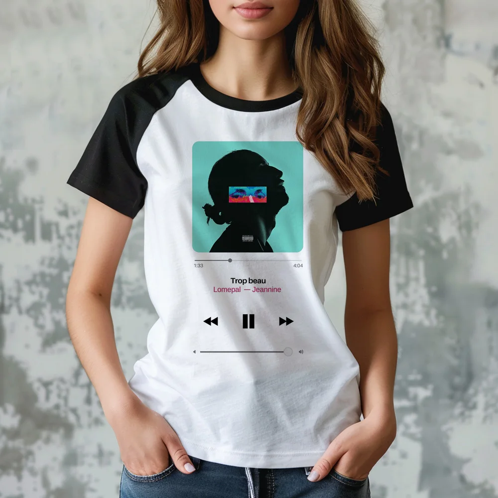 Lomepal tshirt women Y2K t shirt female designer manga anime clothing