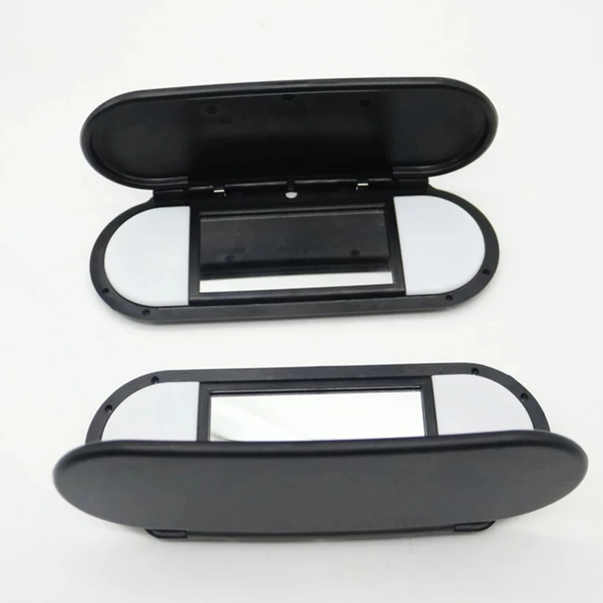 Car Roof Sunvisor Sun Visor Makeup Mirror Glass Cover Light Lamp Cap Lid For-BMW Mini F54 F55 F56 F60 2015-2020 Grey