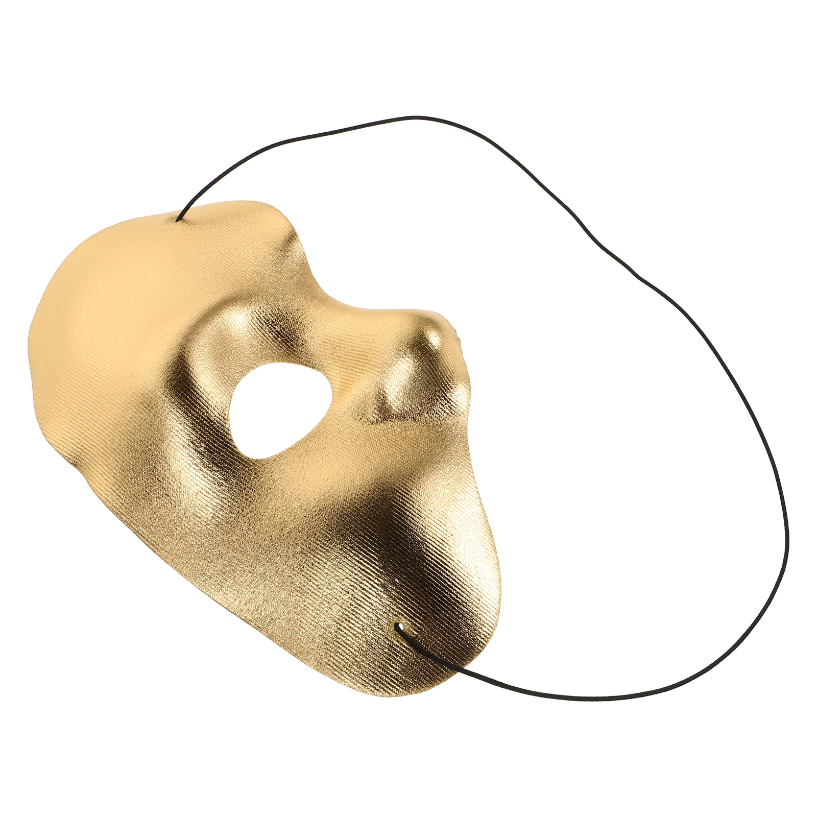 

Half Face Masquerade Masks Lightweight Comfortable Costume Party Props Non Woven Fabric Halloween Mask Decor Realistic