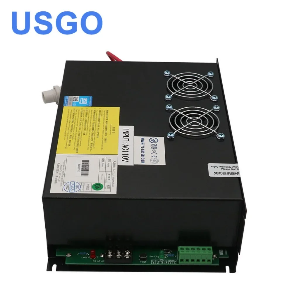 مصدر طاقة ليزر ثاني أكسيد الكربون 80-100 واط YL-U1 لسلسلة أنبوب الليزر CR-U100 U #4