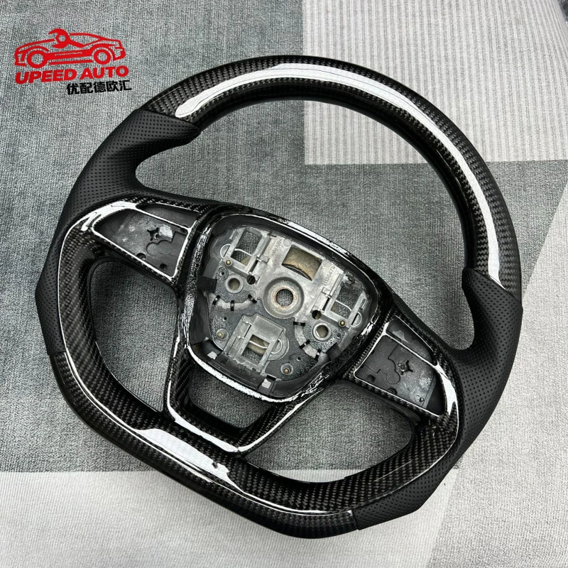 suitable for Carbon fiber steering wheel modification Dongfeng Ruiqi 6pro/Fengguang S580 car interior steering wheel processing