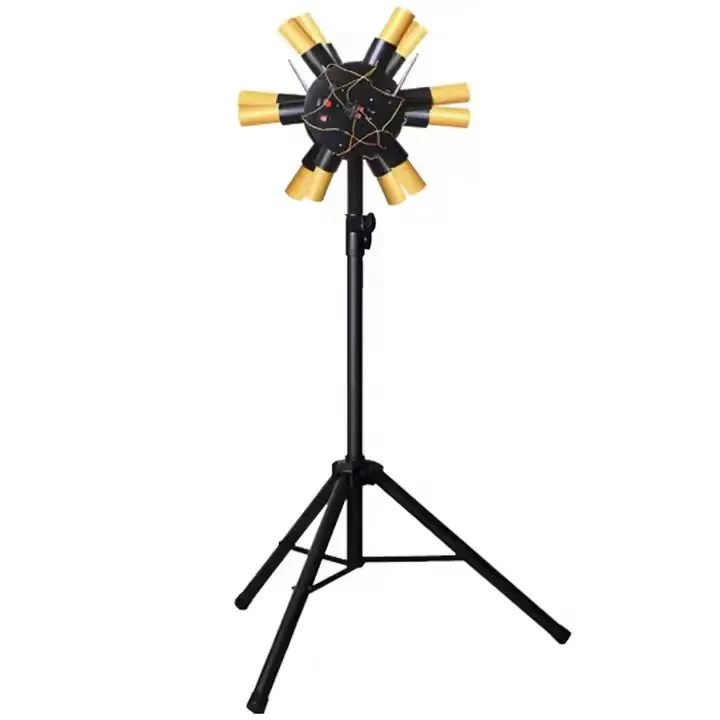 

Fire Engineering Equipment Remote Tripod Bracket Windmill Stage Wedding Cold Fire Spinning Fire-works Shooting System