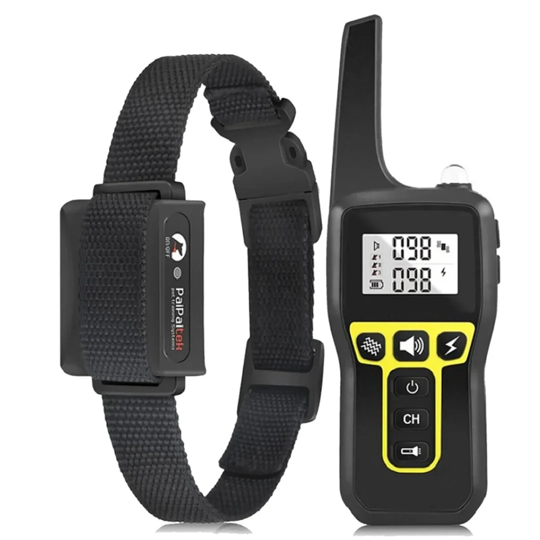 

1000M Dog Training Collar ,Universal Dog Bark Collar,Waterproof Rechargeable ,Dog Shock Collar with Remote and Auto Modes Collar
