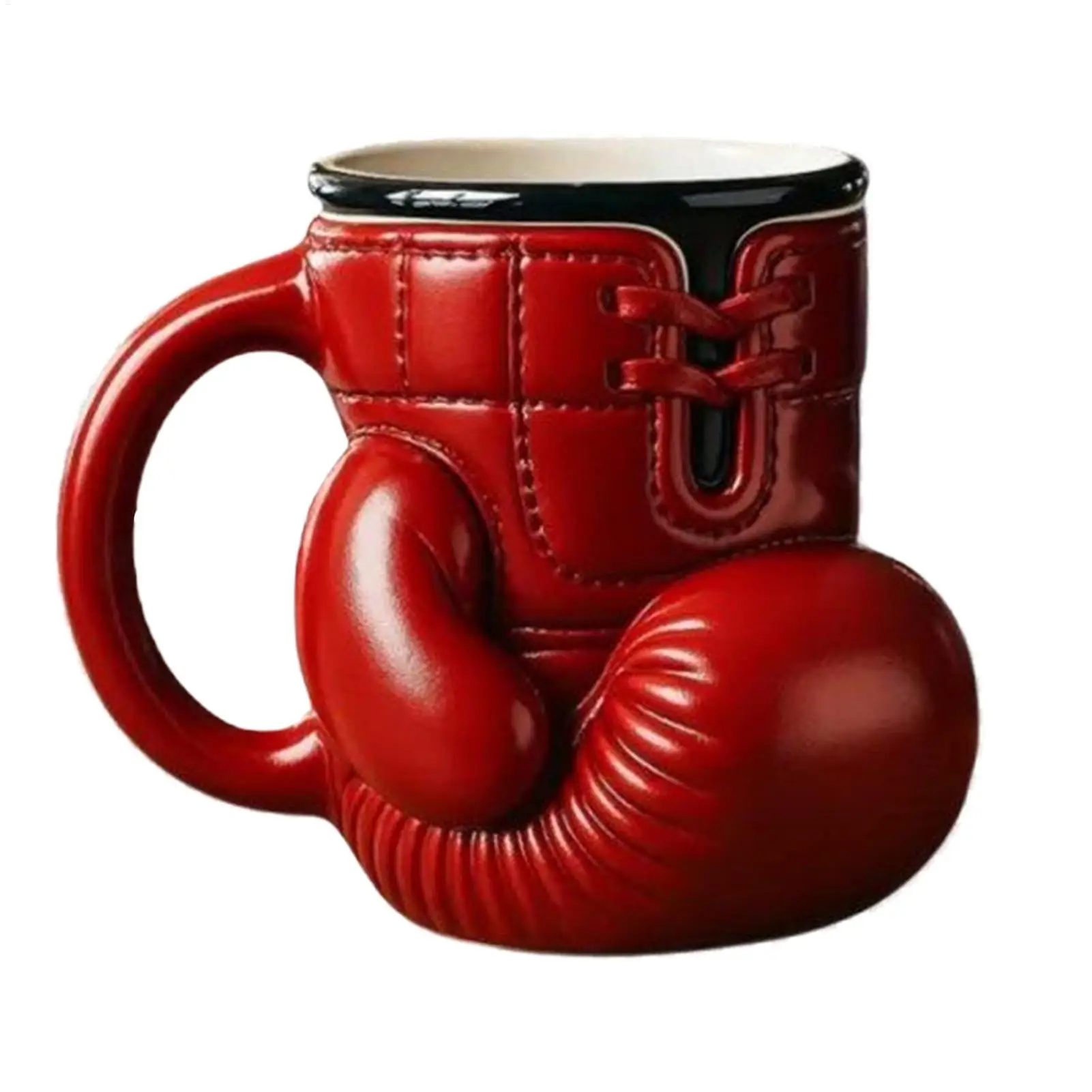 Boxing Glove Coffee Mug Multifunctional Tea Cups Creative Resin Milk Cups Boxing Lover Water Drinking Containers for Tea Coffee
