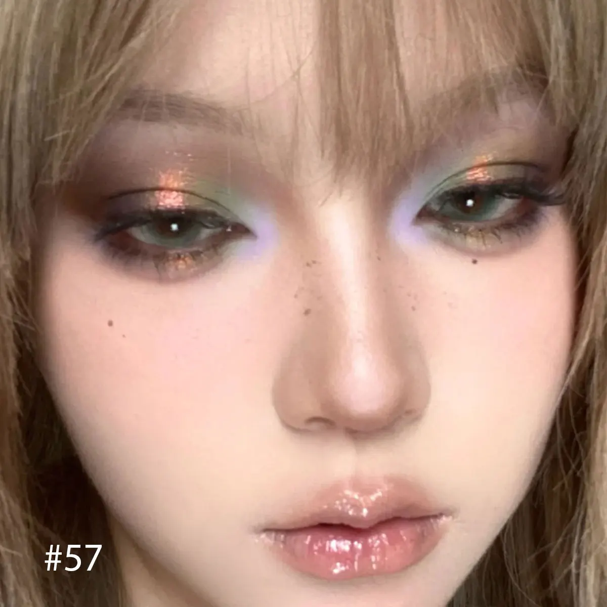 Палетка теней для век Girlcult Hallucination (57-59) 8 цветов шелковистая текстура минимальное рассыпание матовые и шиммерные оттенки
